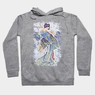 Beautiful Geisha / Vintage japanese art style Hoodie